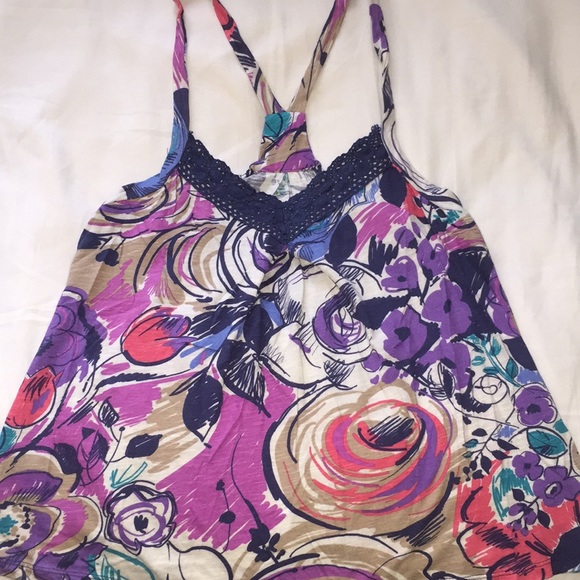 Lush Tops - Lush floral tank Lush Tops - Lush floral tank